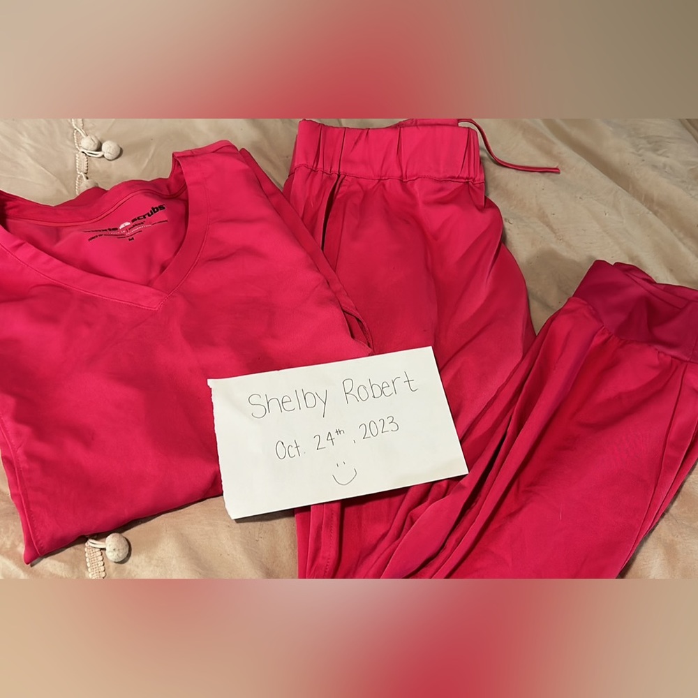 Hot pink Scrubs